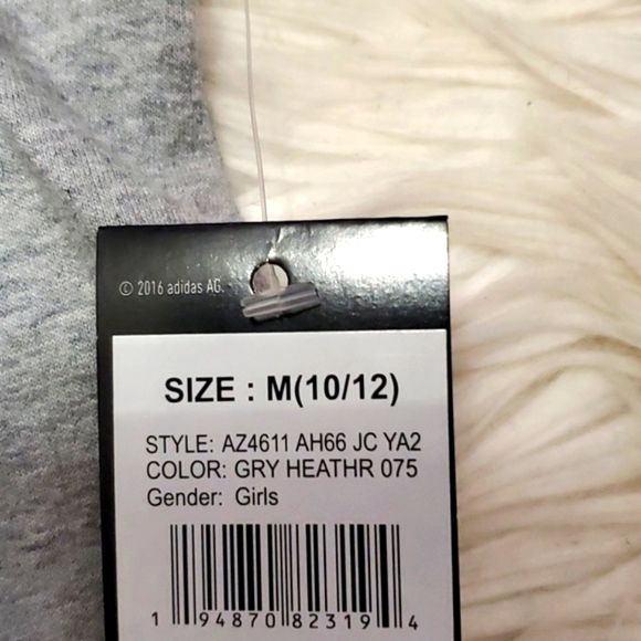 NWT: BIG GIRLS ADIDAS ACTIVEWEAR DRESS 👗 - Picture 6 of 7